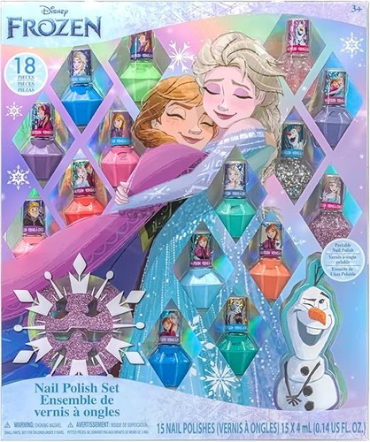 Set pezzi smalti frozen - 18,