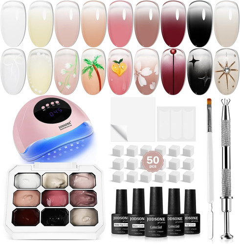 Set smalti gel con colori - set, di