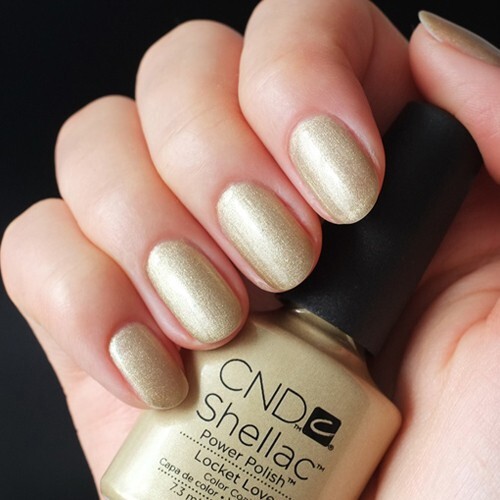Cnd shellac locket love set - love,
