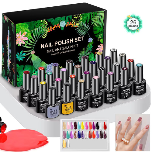 Set smalti gel per - unghie, 26