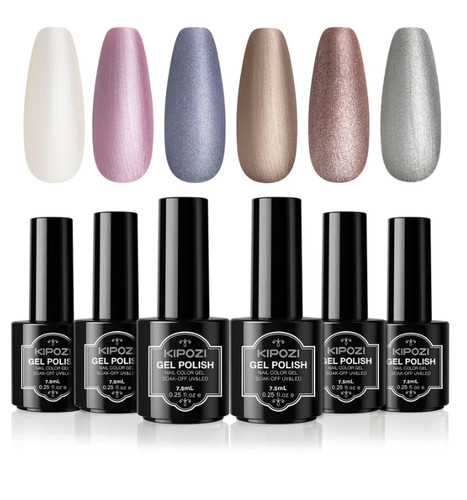 Kipozi set smalto gel - kipozi, glitter